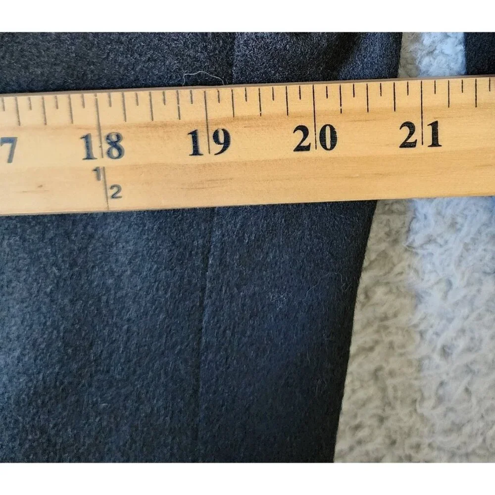 Macy's Alfani Size 40 R 100% Cashmere 2 Button Black Suit Jacket Sport Coat Soft